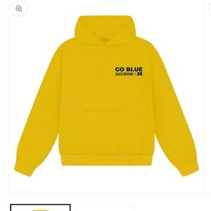 Zach Bryan Big House Yellow Go Blue Hoodie